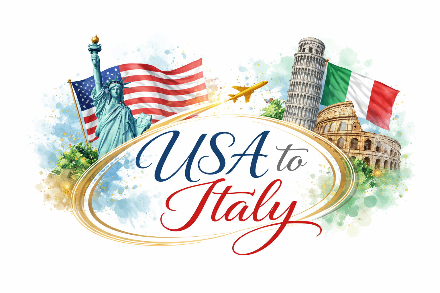 USA to Italy